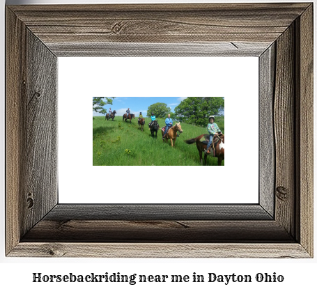 horseback riding near me in Dayton, Ohio